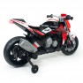Akumuliatorinis motociklas su šviesomis | Vaikams nuo 3 iki 6 metų | Honda 12V MP3 | Injusa